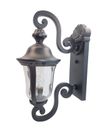 THE GREAT OUTDOORS  #8990-66 ARDMORE WALL MOUNT BLACK OUTDOOR LIGHT NEW IN BOX