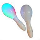 The Glowhouse 2 x Light Up LED Light Up Maracas mehrfarbiges sensorisches Spielzeug