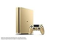 PlayStation 4 Slim 1TB Gold Console [Discontinued] (Renewed) [video game]