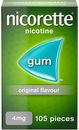 Nicorette Gums Nicotine Gum chicles Antismoking New stock Limited 105 un