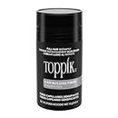 Toppik Hair Building Fibers, Gray, 12g | Fill In Fine or Thinning Hair | Instantly Thicker, Fuller Looking Hair | 9 Shades for Men & Women,0.42 Ounce (Pack of 1)