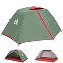 Camping Tent for 1 to 2 Person,Lightweight Backpacking Tent, Easy Setup Waterproof Family Tents for Hiking, Mountaineering & Outdoor(Green)