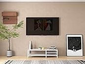 CB-Home Glassara TV Stand 48 x 16 (122 cm x 40 cm) (1, White)