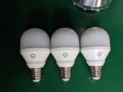 3x Lifx Mini - Colour and White - WiFi Smart LED Light Bulb - E27 + Lamps