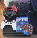 PS4 pro 1tb console With 3 Controllers, Charging Station and 2 Games