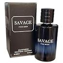 Savage for Men- 3.4 Oz Men's Eau De Parfum Spray. Men's Casual Cologne-Refreshing & Warm Masculine Scent for Daily Use