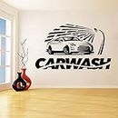 GADGETS WRAP Wall Decal Vinyl Sticker Car Wash Auto Garage Service for Office Home Wall Decoration