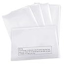 4 Pieces Dust Collector Bags Compatible with Harbor Freight Central Machinery 70 Gallon, Replacement Plastic Clear Dust Collectors for Woodworking, Compatible with Meeting Spec for 97869, 61790 Model