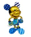 Figura PSL ROMERO BRITTO x Disney Mickey Mouse dorada y azul de 12" limitada a 2000
