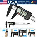 6" 150mm Digital Caliper Micrometer LCD Gauge Vernier Electronic Measuring Ruler