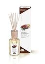 Helan I Profumi della Casa - Diffusers for Home with Scented Wooden Sticks, Reed Diffuser Cocoa & Ginger, Sweet and Spicy Aroma, Gift Ideas, Reed Diffusers for Home Fragrance - Made in Italy, 100 ml
