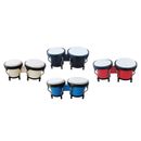 Instruments de percussion à batterie Bongo Drum Set pour cadeaux adultes