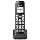 Panasonic Additional Cordless Phone Handset for use with KX-TGD81x and KX-TGD83x Series Cordless Phone Systems - KX-TGDA83M (Metallic Black)