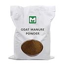 MyOwnGarden Goat Manure Powder for All Plants, Seed Germination | Terrace Gardening | Kitchen Garden (1KG)