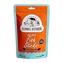 Kennel Kitchen Soft Baked Fish Stick Treats for Dogs, 70g (Pack of 1) | Soft Dog Chew Sticks | Dog Treats for Adult Dogs and Puppies