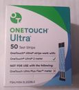 50 ONETOUCH ULTRA DIABETIC TEST STRIPS EXP 01/31/2025