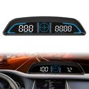 Car GPS HUD Speedometer Heads Up Display Compass Overspeed Alert All Vehicles ma