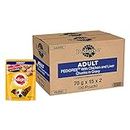 Pedigree Adult (1+ Years) Wet Dog Food, Chicken & Liver Chunks in Gravy Flavour, 30 x 70 g Pouches
