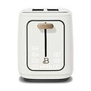 Beautiful 2 Slice Touchscreen Toaster, White Icing
