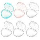 6 Pcs Baby Dummy Case, Pacifier Case, Pacifier Holder Storage Box, BPA-Free Dummy Container, Pacifier Case Soother Pod Pacifier Holder Box for Kids, Baby, Travel, Home