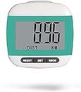 LEBEXY Schrittzähler Clip Einfache Pedometer Fitness Tracker Bedienung Testsieger Schritt/Distanz/Kalorien/Zähler Counter