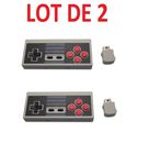 2 X Manette NES contrôleur sans fil pour Nintendo Nes classic Edition