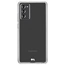 Case-Mate Samsung Galaxy Note 20 5G Case - Clear [15FT Drop Protection] [Wireless Charging Compatible] Tough Plus Series Phone Case for Samsung Galaxy Note 20 6.7", Shockproof Case with Anti Yellowing