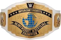Intercontinental Heavyweight Championship Wrestling Replica Belt White 2MM ADULT