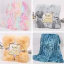 1 Pcs Plush Blanket Soft Fur Faux with Fluffy Throw Blanket Bed Sofa Long Shaggy Winter Warm Bedding