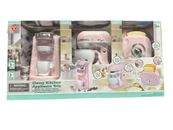 Play Perfect Classy Kitchen Appliance Trio Kids Pretend Playset in Pink NEW