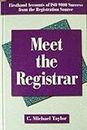 Meet the Registrar: Firsthand Accounts of Iso 9000 Success from the Registration Source