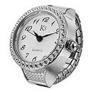 ibasenice Men's Minimalist Watch Ring Watch Finger Watch Elastic Band Finger Watch Ring Personalized Jewelry for Women Men Reloj Inteligente para Mujer, As Shown, 2.3X2CM, fashion