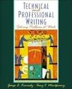 Professional and Technical Writing: Problem Solving at Work