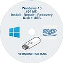 Windows 10 Disco + USB 64 bit Español