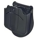 Orpaz Magazine Holster/Magazine Pouch, Paddle, Fits 2X Double Stack Metal Mag's - Unisex - Will Secure Your Handgun with a Tactical Appearance.