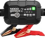 NOCO GENIUS2, 2A Smart Car Battery Charger 6V and 12V Automotive Charger a
