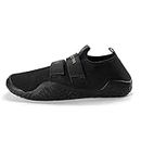 Deadlift Shoes Cross-Trainer|Barefoot & Minimalist Shoe|Fitness Shoes, Black, 9.5-10