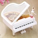 Caja de música para piano bailarina niña regalos de cumpleaños retro para decoraciones de recuerdos