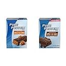 Pure Protein Bars, Gluten Free, Snack Bars, Chocolate Peanut Butter, 50 gram, 6 Count & Bars, Gluten Free, Chocolate Deluxe, 50g, 6ct, Imported from Canada)