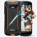DOOGEE S41 Max(2024) Rugged Mobile Phones - 16GB RAM+256GB ROM 6300mAh Smartphone, 5.5" HD+ Display Android 13 Phone, 13MP+8MP Camera, IP68 Waterproof Mobile Phones Sim Free Unlocked/NFC/OTG/GPS