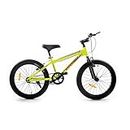 CAYA Bikes Kids Hypermax 16 Cycle BMX Bike with 16" inches Steel Frame, Tubular Wheels (5-8 Years Unisex, Bright Floro Green)