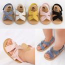 Newborn Baby Boy Girl PU Leather Sandal Shoes Crib Pram Shoes Open Toes Summer