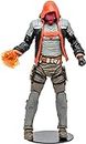 McFarlane Toys, DC Gaming 7-inch Red Hood Action Figure with 22 Moving Parts, Collectible DC Batman Arkham Knight Figure with Stand Base and Unique Collectible Character Card – Ages 12+