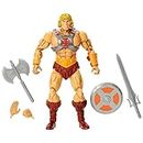 Masters of the Universe MOTU Masterverse He-Man Action Figure, 40th Anniversary Figure with Accessories, Character Toy Collectible ​​​