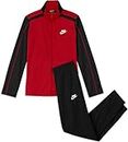 Nike Unisex Kinder Trainingsanzug U Nsw Futura Poly Cuff Ts, university red/black/white, DH9661-657, Gr. 7-8 Jahre