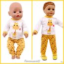 Baby Doll Clothes 43cm Giraffe Baby Born Our Generation Journey American Girl