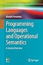 Programming Languages and Operational Semantics: A Concise Overview (Undergraduate Topics in Computer Science)