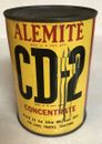 Vintage ALEMITE CD-2 Concentrate 15 OZ Empty Oil Can