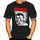Skull Exploited T Shirt Men Gothic Trend Tshirt Male Tops Harajuku Punk Clothes Men Clothing Ropa Hombre Graphic t Shirts Casual Black Colour 3XL