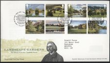 GB. FDC. Giardini paesaggistici. 2016. Tallents House. Royal Mail